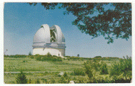 Palomar Observatory, San Diego, California, USA - Vintage Original Postcard # 2323 - Post Marked December 31, 1954