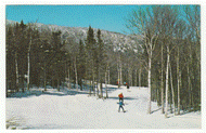 Glen Ellen Ski Area, Waitsfield, Vermont, USA - Vintage Original Postcard # 2363 - Post Marked March 28, 1972 - VG