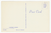 Load image into Gallery viewer, Lonesome Lookout - Lighthouse, USA - Vintage Original Postcard # 2391 - New - Early 1960's - NM
