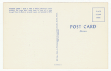 Load image into Gallery viewer, Pioneer Cabin, Helena, Montana, USA - Vintage Original Postcard # 2393 - New - 1960's - NM
