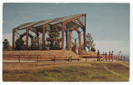 Ranco Palos Verdes, California, USA - Vintage Original Postcard # 2401 - Post Marked May 26, 1953 - VG