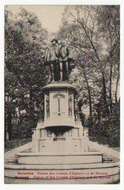 Statue of the Courts, Brussels, Belgium - Vintage Original Postcard # 2405 - New - 1940's - VG