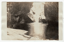 Load image into Gallery viewer, Waterfalls (Unknown) Vintage Original Postcard # 2414 - New - 1940's NM
