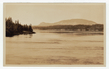 Load image into Gallery viewer, River Scenic View (Unknown) Vintage Original Postcard # 2420 - New - 1940's NM
