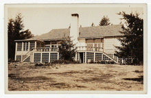 Load image into Gallery viewer, A Nice House  (Unknown) Vintage Original Postcard # 2421 - New - 1940's NM

