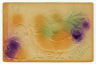 Joyous Easter Greeting Vintage Original Postcard # 2429 - Post Marked March 8, 1910 - VG