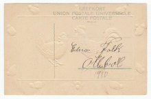 Load image into Gallery viewer, Happy Easter 'Glad Pask' - Swedish Vintage Original Postcard # 2439 - Dated 1910 - VG
