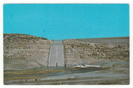 Navajo Lake Dam, State Park, New Mexico, USA Vintage Original Postcard # 2447 - New - 1970's - Mint