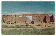 Fort Union National Monument, New Mexico, USA Vintage Original Postcard # 2450 - New - 1970's - Mint