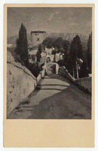Load image into Gallery viewer, View of Subiaco Italy, Vintage Original Postcard # 2451 - New - 1940's - VG
