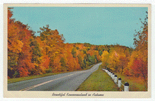 Load image into Gallery viewer, Keweenawland, Michigan in Autumn, USA Vintage Original Postcard # 2457 - New 1960's
