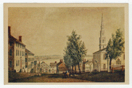 Waterman Street, Providence, Rhode Island, USA Vintage Original Postcard # 2461 - New 1940's