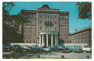 Albany Hospital, Albany, New York, USA Vintage Original Postcard # 2490 - Postmarked July 26, 1988 - VG