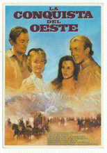 Load image into Gallery viewer, La Conquista del Oeste - How the West Was Won - Movie Vintage Original Postcard # 2513 - New, 1990's

