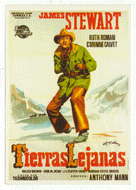 Tierras Lejanas - The Far Country - Movie Vintage Original Postcard # 2514 - New, 1990's