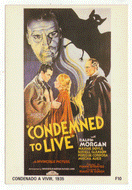 Condemned to Live - Movie Vintage Original Postcard # 2523 - New, 1990's