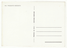 Load image into Gallery viewer, Presunto Inocente - Presumed Innocent - Movie Vintage Original Postcard # 2548 - New, 1990's
