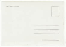 Load image into Gallery viewer, Unico Testigo - Witness - Movie Vintage Original Postcard # 2551 - New, 1990's
