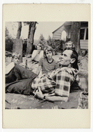 Fonda Family Picnic - 1948 Vintage Original Postcard # 2552 - New, 1990's