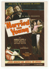 Load image into Gallery viewer, Married Too Young - Movie Vintage Original Postcard # 2557 - New, 1990's
