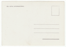 Load image into Gallery viewer, Hotel Internacional (The V.I.P.s) - Movie Vintage Original Postcard # 2566 - New, 1990's
