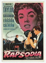 Load image into Gallery viewer, Rapsodia - Rhapsody - Movie Vintage Original Postcard # 2585 - New, 1990's
