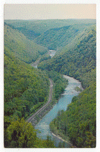 Load image into Gallery viewer, Leonard Harrison State Park, Pennsylvania, USA Vintage Original Postcard # 2602 - New 1960's

