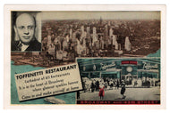 Toffenetti Restaurant, Broadway, NY, New York, USA Vintage Original Postcard # 1052 - New - 1950's