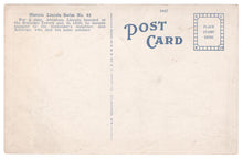 Load image into Gallery viewer, Grave of Ann Rutledge, Petersburg, Illinois, USA Vintage Original Postcard # 1060 - New - 1940's
