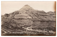 The Badlands, Montana, USA Vintage Original Postcard # 1074 - New - 1940's