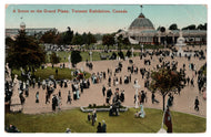 Grand Plaza, CNE, Toronto, Ontario, Canada - Vintage Original Postcard # 1095 - Postmarked January 11, 1915