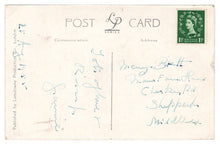 Load image into Gallery viewer, Yeomen Warders at The Tower of London, London, England Vintage Original Postcard # 1096 - August 25, 1955

