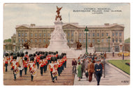Victoria Memorial, Buckingham Palace, London, England Vintage Original Postcard # 1097 - Post Marked May 8, 1950