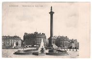 Trafalgar Square, London, England Vintage Original Postcard # 1121 - New - Early 1900's