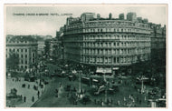 Charing Cross & Grand Hotel, London, England Vintage Original Postcard # 1122 - New - 1920's