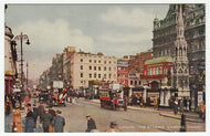 The Strand, Charing Cross, London, England Vintage Original Postcard # 1129 - New - 1930's