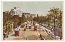 Load image into Gallery viewer, The Thames River Embankment, London, England Vintage Original Postcard # 1136 - New - 1920's
