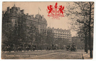 The Cecil & The Savoy Hotels, London, England Vintage Original Postcard # 1137 - Post Marked August 29, 1906