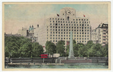Load image into Gallery viewer, Cleopatra's Needle &amp; The Shell-Mex Building, London, England Vintage Original Postcard # 1138 - New, 1950's

