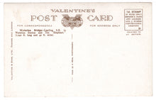 Load image into Gallery viewer, Waterloo Bridge, London, England Vintage Original Postcard # 1139 - New - Real Photograph - 1920's

