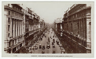 Kingsway View, Looking from Aldwych Hotel, London, England Vintage Original Postcard # 1145 - New - Real Photograph - Early 1900's