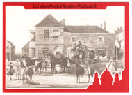 Mail Coaching Inns - The Old White Lion - London Postal Region, London, England Vintage Original Postcard # 1059 - New - 1985