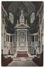 Load image into Gallery viewer, St. Paul's Cathedral - Reredos, London, England Vintage Original Postcard # 1208 - New - 1910's
