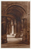 St. Bartholomew the Great - The Great North Aisle, London, England Vintage Original Postcard # 1217 - New - 1940's