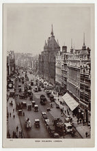 Load image into Gallery viewer, High Holborn, London, England Vintage Original Postcard # 1220 - Hand Written October 22, 1916
