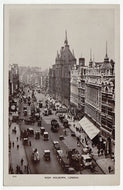 High Holborn, London, England Vintage Original Postcard # 1220 - Hand Written October 22, 1916