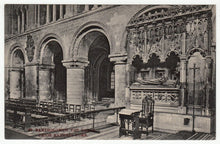 Load image into Gallery viewer, St. Bartholomew the Great - Prior Raheres Tomb, London, England Vintage Original Postcard # 1222 - New - 1920's
