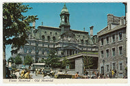 Old Montreal, Quebec, Canada Vintage Original Postcard # 1233 - Post Marked 1983
