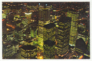 CN Tower View of Toronto, Ontario, Canada - Vintage Original Postcard # 1235 - Post Marked October 7, 1983