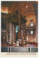 St. James Cathedral, Montreal, Quebec, Canada Vintage Original Postcard # 1237 - Hand Written - 1983